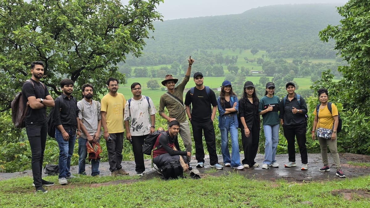 the whole group up top