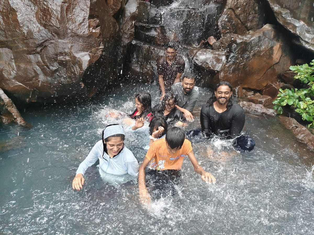 everyone in the water