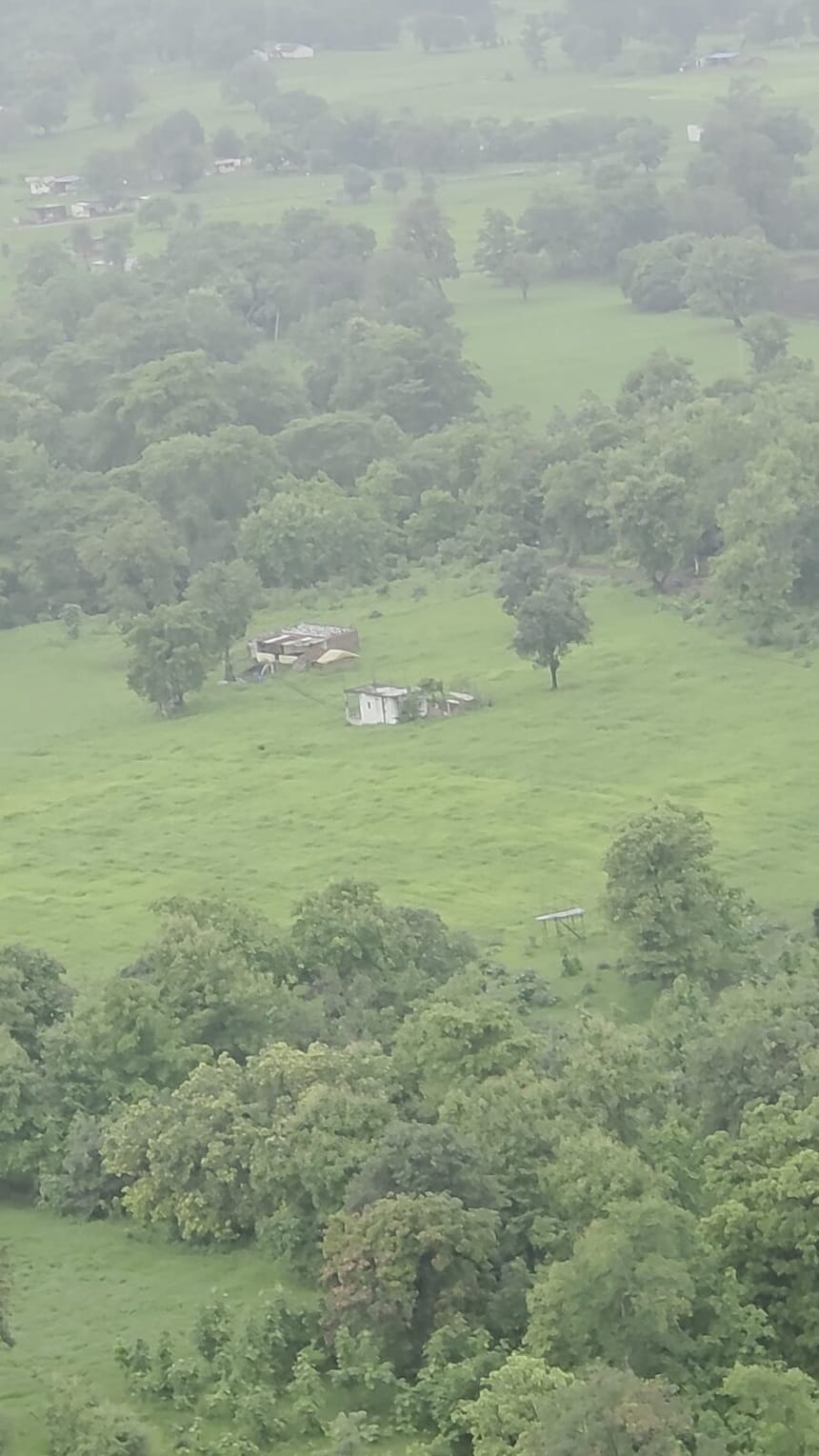 the Satpura hills by day